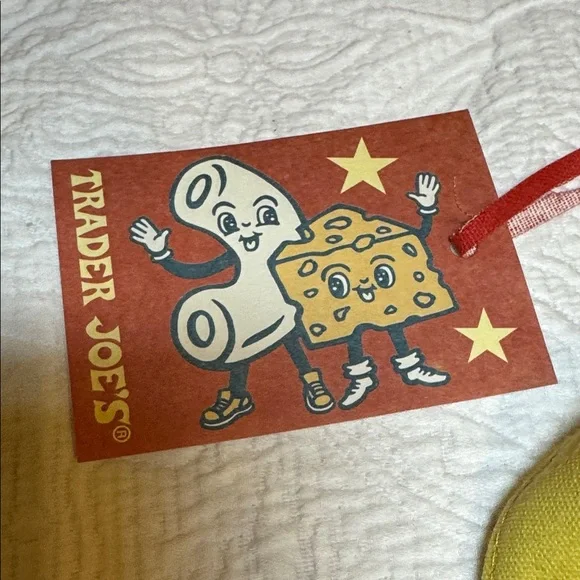 Trader Joe's Red Cheese Experience Tote Bag - Picture 6 of 7